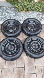 cerchi in ferro 14 " fori fiat punto , lancia y