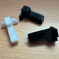 Clip 3D per cover batteria CUBE one emtb (2 pezzi)