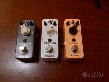 Pedalini chitarra Mooer Reecho, Shimverb, Acoustik
