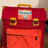 Zaino cartella Scout vintage