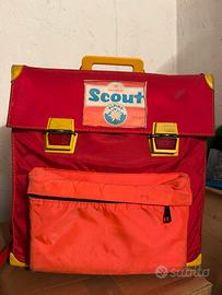 Zaino cartella Scout vintage