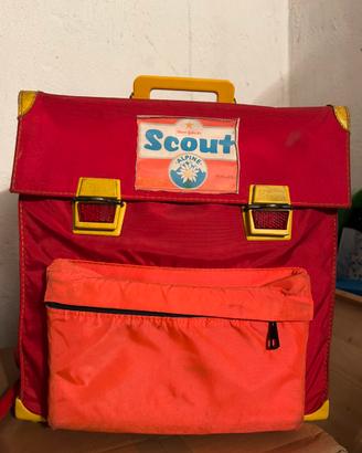 Zaino cartella Scout vintage