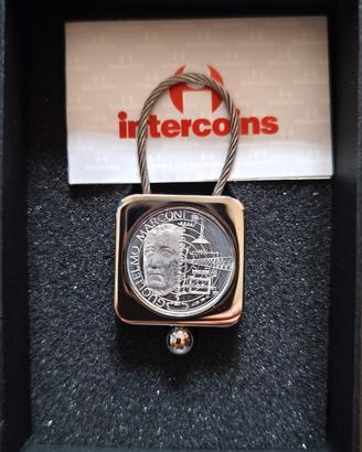 Portachiavi numismatico di Intercoins, G. Marconi