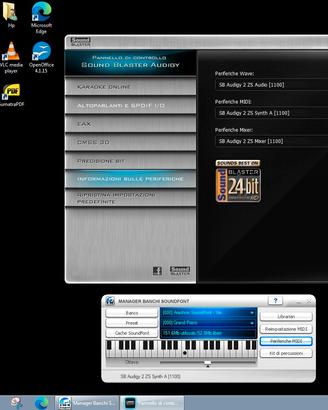 PC Audio 5.1 con Audigy 2 ZS e SSD
