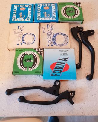 pinze freni vintage piu' leve freno frizione