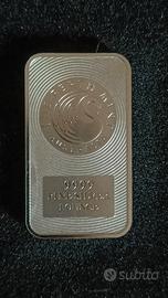 1 Oz lingotto Argento