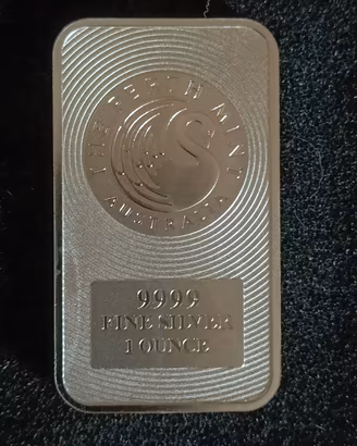 1 Oz lingotto Argento