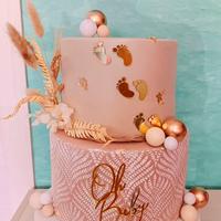 Torta scenografica baby shower