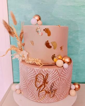 Torta scenografica baby shower