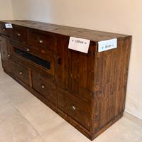 Credenza bassa in legno