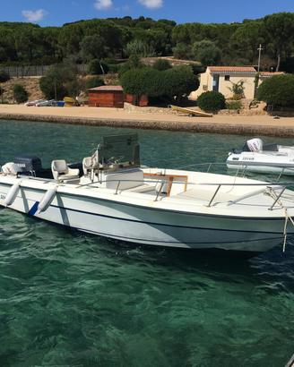 Angler 22 piedi cantieri USA con porta canne