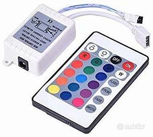 Centralina con telecomando per stripled rgb