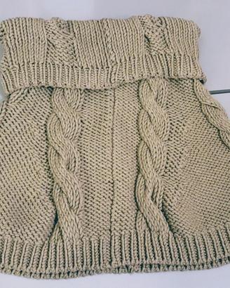 Sciarpa coprispalle scaldacollo grigio Pennyblack