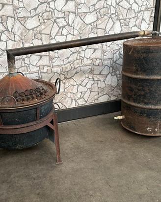 Alambicco - distillatore in rame