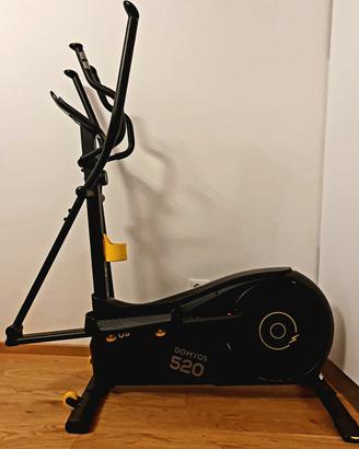 ellittica decathlon   autoalimentata  domyos 520 