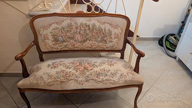 Divanetto 2 Posti Stile Luigi XV 