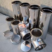 Tubo inox camino doppia parete coibentato 250-300 