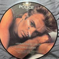 Picture disc dei Police Hammersmith Odeon 1984