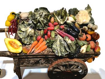 Pastori napoletani carretto di frutta xl