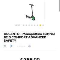 Monopattino Argento