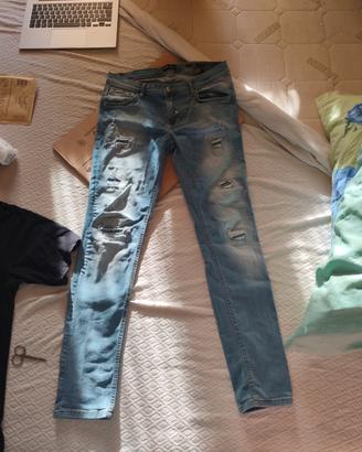 Jeans Antony Morato denim strappato 