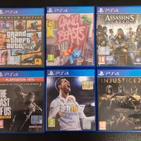 giochi PS 4 usati pochissimo 