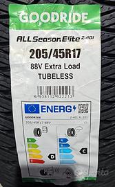 4 pneumatici goodride 205/45 r17 88v pn17708
