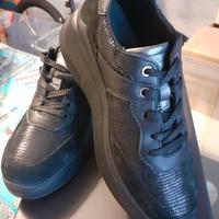 sneakers nuovissime pelle e camoscio tg 37