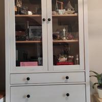 Vetrina credenza mobile TV in legno come NUOVI