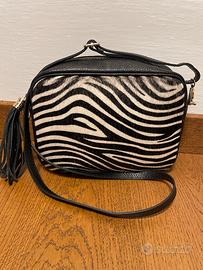 Borsa nera in pelle