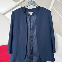 Blazer donna blu scuro – elegante e pulito