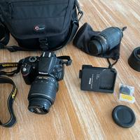 Nikon D3200 + accessori