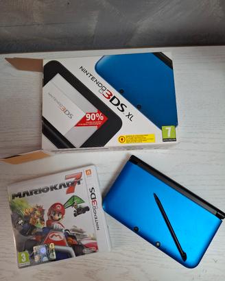 Nintendo 3 DS XL blu