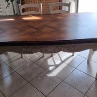 Tavolo Shabby allungabile