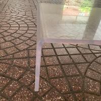 Porta tv in plexiglass