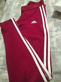 Leggings adidas donna bordeaux