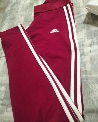 Leggings adidas donna bordeaux