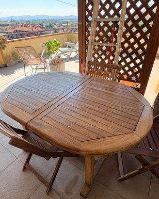 Tavolo in teak