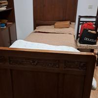 letto antico stile liberty