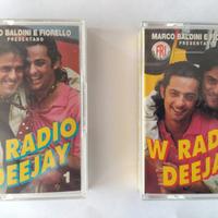 2 audiocassette W Radio Deejay Fiorello Bandini 