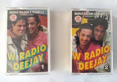 2 audiocassette W Radio Deejay Fiorello Bandini 
