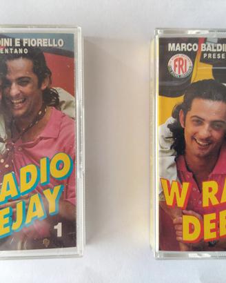 2 audiocassette W Radio Deejay Fiorello Bandini 