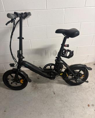 Bici elettrica pieghevole