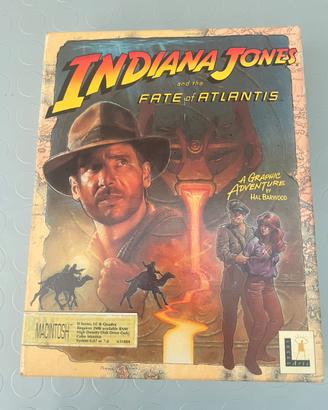 Indiana Jones Fate of Atlantis Floppy x Mac