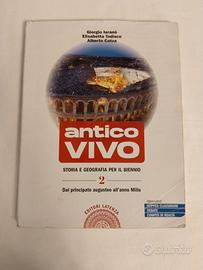 Libro Antico Vivo 2 Storia Geografia- Laterza