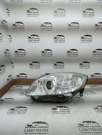 Faro fanale anteriore sx skoda roomster/fabia ii 5