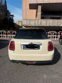 Mini cooper D color panna tettino e cerchi neri