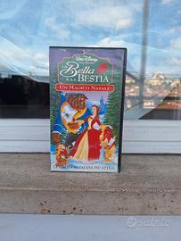 VHS Disney "La Bella e la Bestia - Un Magico Natal