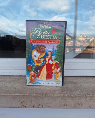 VHS Disney "La Bella e la Bestia - Un Magico Natal