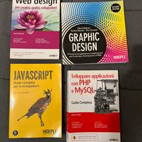 Libri di infromatica, programmazione e fotografia